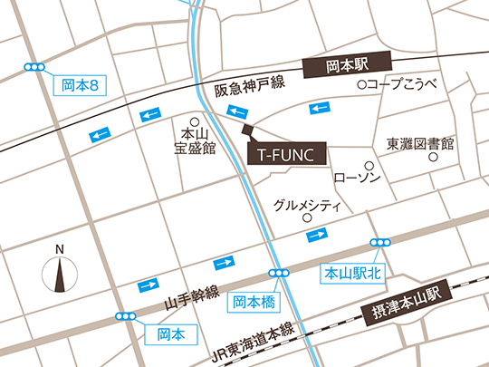 本社地図